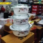 3 Pcs Pyrex serving casserole set