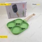 4 hole coloring frypan