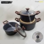 Original 6 pcs Granite cookware set