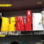 Ceramic jug with 6 pcs mug