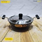 Futura hard anodized Korai with lid- 30 Cm