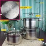 Kaisa villa stainless steel cooking set- 6 pcs- kv2241