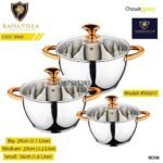 Kaisa villa stainless steel cooking set- kv-6647