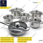Kaisa villa stainless steel cooking set- kv1002