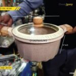 Mgc granite coated saucepan with lid- 28 Cm