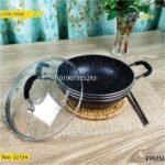 Ocean marble coated korai- 22 cm