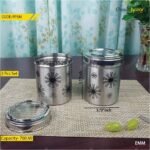 Stainless steel container - 2 pcs set