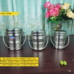 Stainless steel container set- 3 pcs
