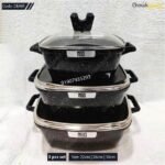 Mgc Granite coating 3 pcs cookware