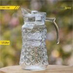 Glass water jug- 1.8 Liter