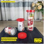 3pcs airtight glass Jar (Y6602-5)