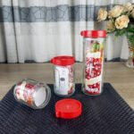 3pcs airtight glass Jar (Y6602-5) - Image 2