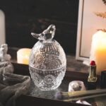 Glass Embossed Candy Box