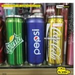 Stainless Steel Bottle with Sipping Style Straw (CY083)