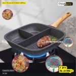 28cm Nonstick Divided Grill Pan