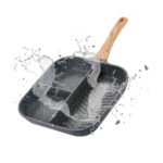 28cm Nonstick Divided Grill Pan - Image 3