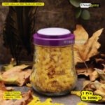 750ML Glass Jar With Plastic LID (80066)