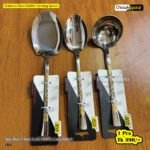 Stainless Steel Golden Serving Spoon