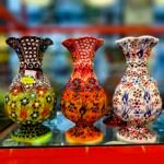 Turkey Flowers Vase (33EE)