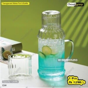 Transparent Water Pot & Bottle