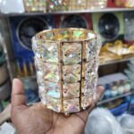 Golden Crystal Makeup Brush Holder - Image 2