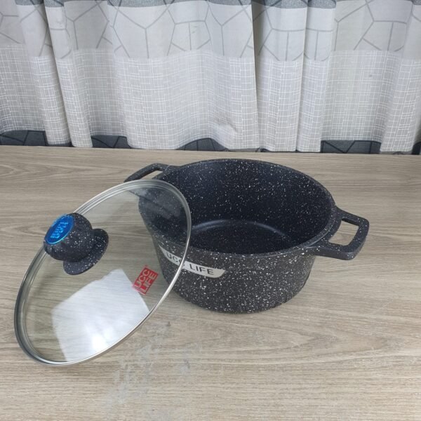 24cm UCC Life Granite coating Casserole - Image 3