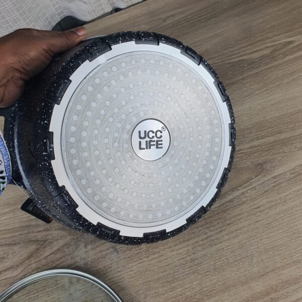 24cm UCC Life Granite coating Casserole - Image 2