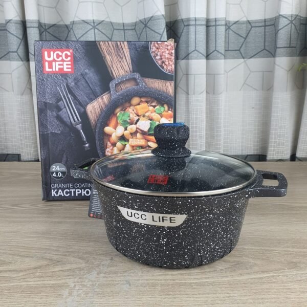 24cm UCC Life Granite coating Casserole - Image 1