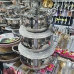 3 Pcs Stainless Steel Hari Set (KV6640) - Image 2