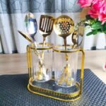 Acrylic Double Spoon Holder - Image 2