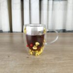 350ml Double big coffee mug Flower