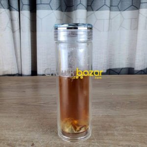 Borosilicate Flask with Mirror Lid 00533
