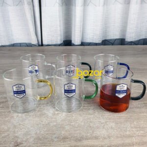 280ml 6 Pcs Heat proof Borosilicate Mug 00588