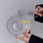 6 Pcs Glass Tea Cup Set 00601