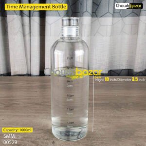 1000ml Time Management Bottle 00529