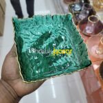 260ml Square Ice Dew Glass Plate 00728 - Image 3