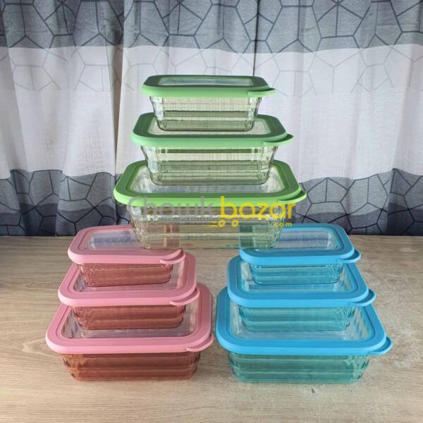 3pcs Acrylic Airtight Bati Set Msh 00743 - Image 1