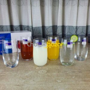 520ml 6 Pcs Transparent Glass 00733