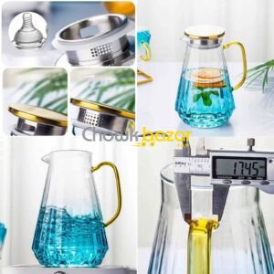 Diamond Cut Step Design Jug -SGR 00776