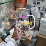 Glass Oil Pot 00654 - Image 2