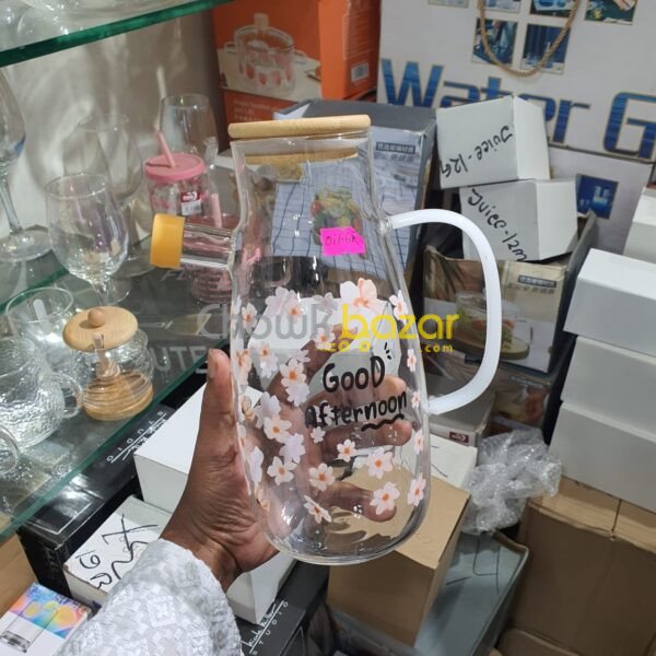 Glass Oil Pot 00654 - Image 2