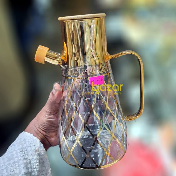 Glass Oil Pot 00655 - Image 1