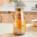 Golden Oilpot with Steel Lid – AH 00714