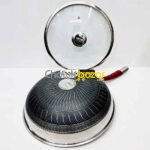 Honeycomb Frypen with lid 00780