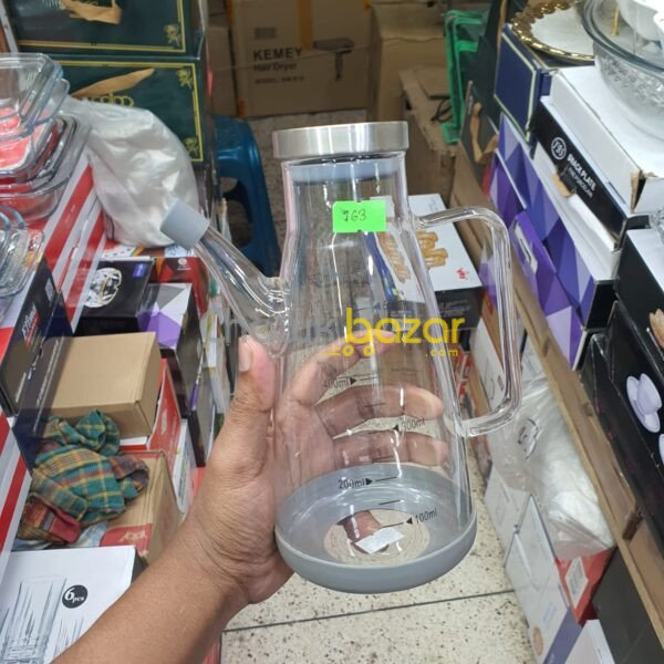 Oilpot with Steel lid - HLN 00781 - Image 3