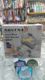 Novena Hand Mixer With Blender (NM-87) - Image 2