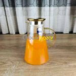 1.8L Borosilicate Water Jug with steel Lid