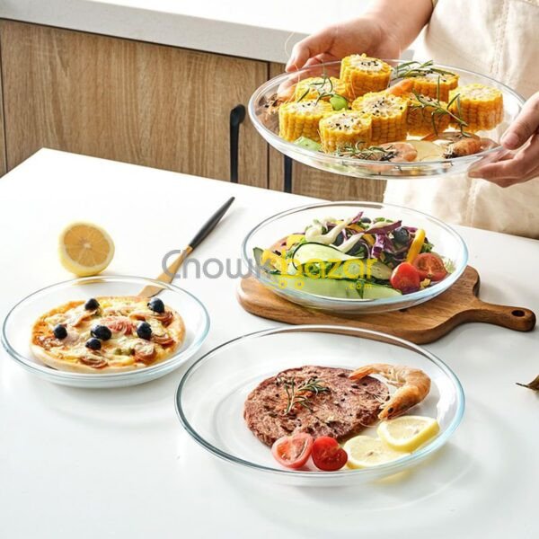 Niyama 4pcs Round Shape Serving Plate - Image 1