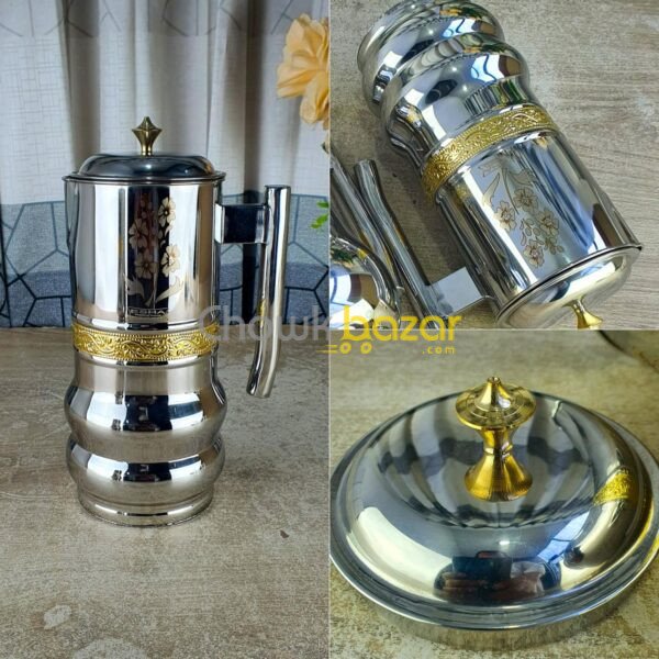 Two Step Stainless Steel Water Jug - RTN 00813 - Image 1