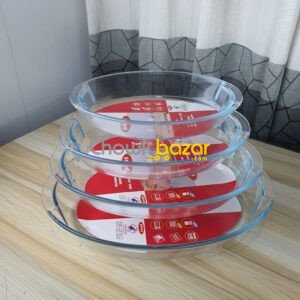 4pcs Oval Serving Dish Two Handle 00865